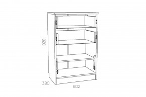 Тумба Оливия НМ 040.45 Х в Сатке - satka.mebel74.com | фото 2