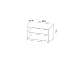 Тумба с откидной дверью (газлифт) МДФ Фаворит в Сатке - satka.mebel74.com | фото 2