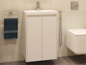 Тумба с раковиной Klaufs 50.2D подвесная белый в Сатке - satka.mebel74.com | фото