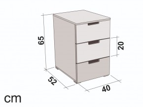 Тумба Svogen бежево-белый в Сатке - satka.mebel74.com | фото 2