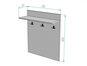 Вешалка Лофт V12 в Сатке - satka.mebel74.com | фото 3