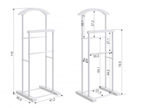 Вешалка Ника напольная белый в Сатке - satka.mebel74.com | фото 2