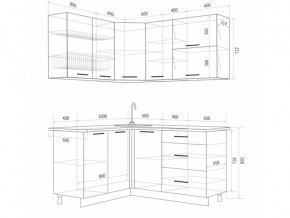 Угловой кухонный гарнитур Флоренс Грин в Сатке - satka.mebel74.com | фото 5