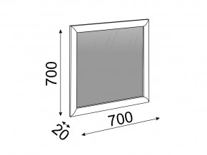 Зеркало Глэдис М29 в Сатке - satka.mebel74.com | фото 2