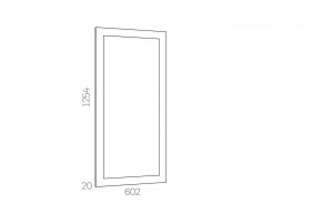 Зеркало Оливия НМ 040.49 Х в Сатке - satka.mebel74.com | фото 2