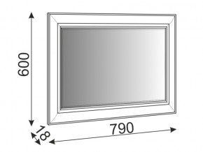 Зеркало Саванна М07 в Сатке - satka.mebel74.com | фото 2